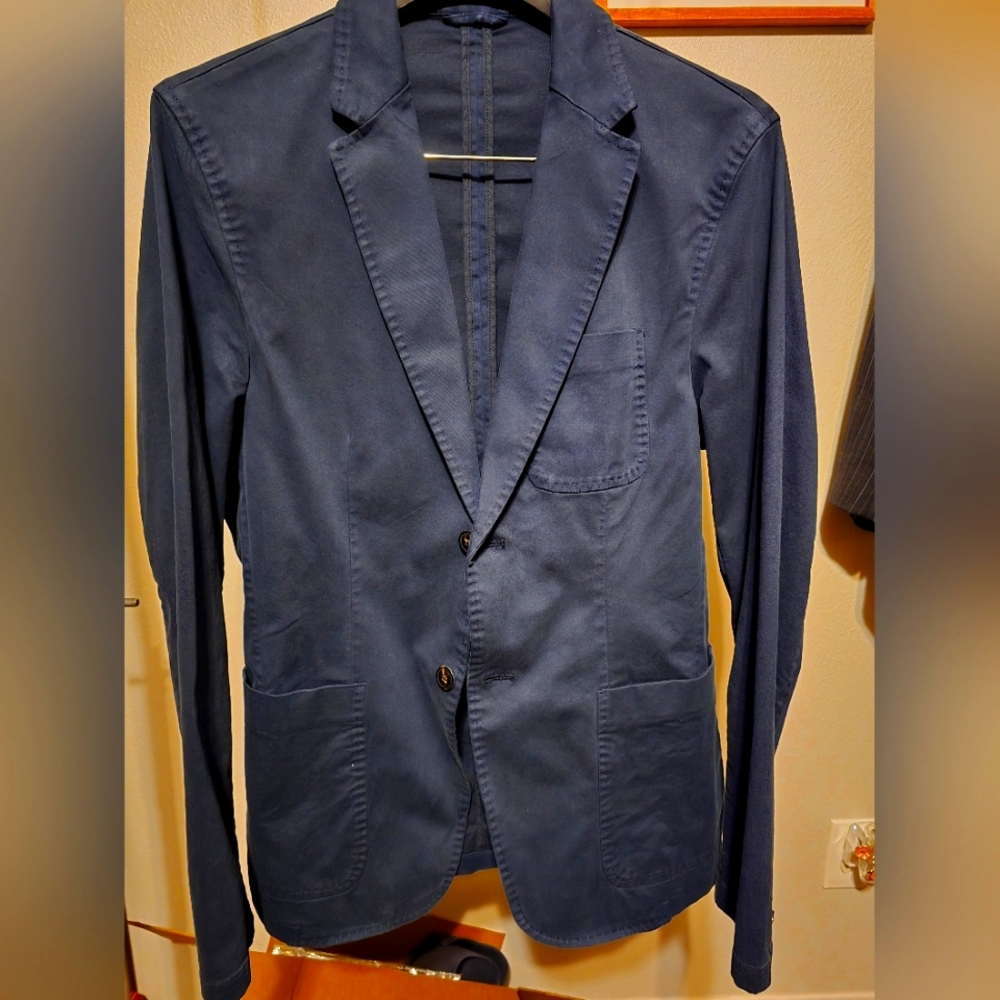 Michael Kors Mens Navy Sports Coat 40 R